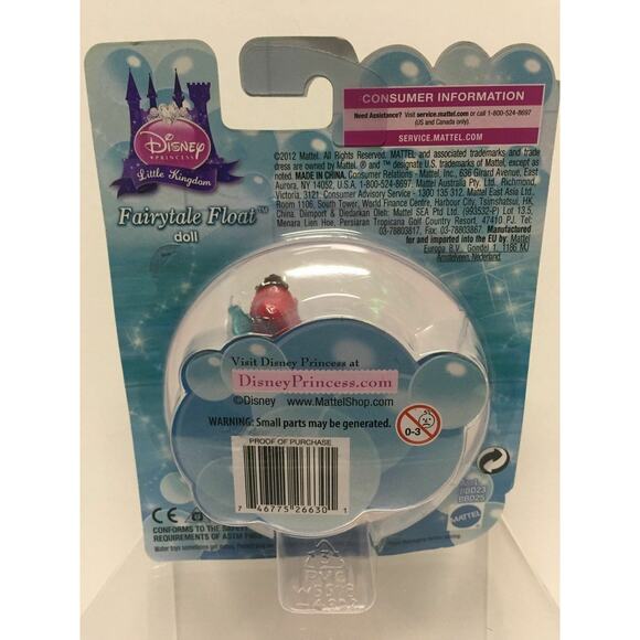 Ariel - Disney Princess Fairytale Float ~2.5" Mini-Figure The Little Mermaid - Picture 3 of 3